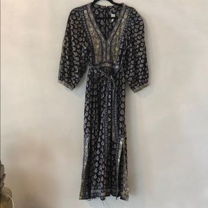 Rebecca Taylor La Vie Navy Floral Dress